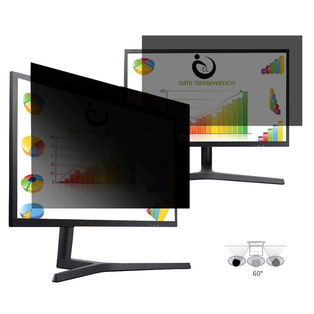 CLKJ 40 inch Widescreen 16:9 Ratio Computer Privacy Screen Filter for Desktop LCD Monitor Display, Anti-Glare, Anti-Scratch Protector Film,34.819.56inch(884mm x 497mm)