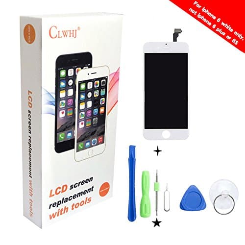 replacement LCD Display & Touch Screen Digitizer Assembly for iPhone 6 replacement(4.7") (white)
