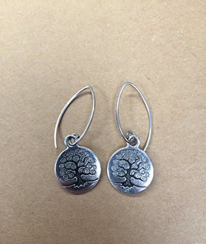 Silver Tree of Life Earrings