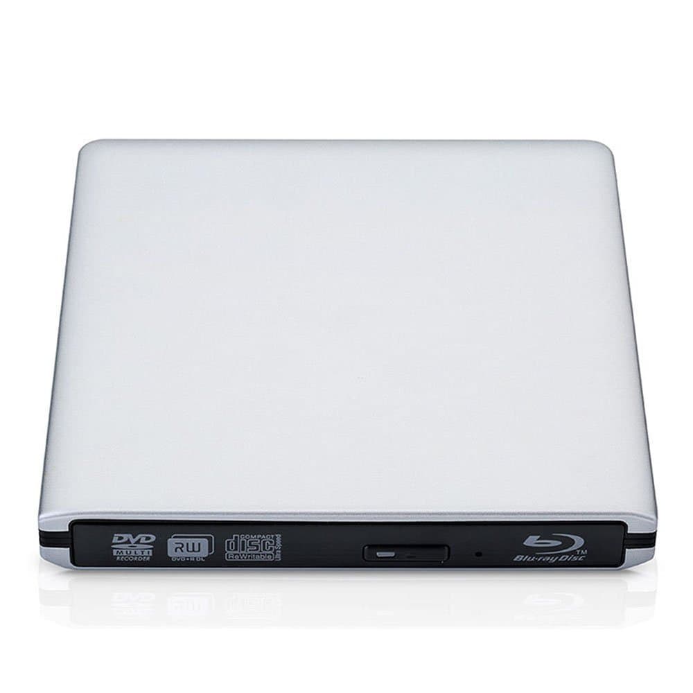 External Blu-Ray Drive Player Smallcar USB 3.0 Bluray Burner Writer Play 3D BD CD DVD Disc for Mac OS Windows 10/8/7/Vista/XP/2000/ME/SE/98/Linux,PC, Laptop,Desktop,Notebook
