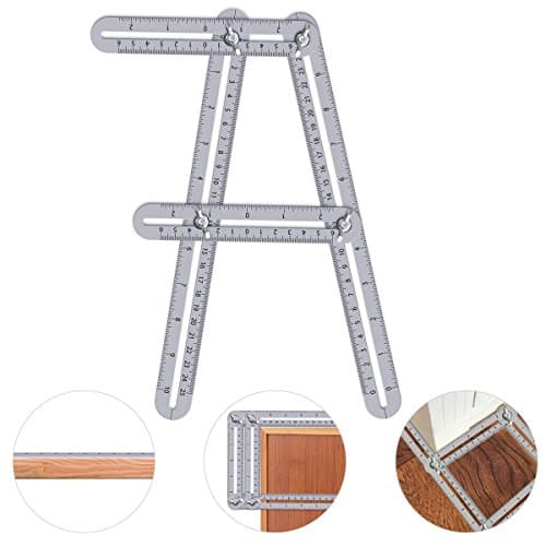 Template Tool /Angle Ruler /Angle Finder /Cooper GTV Angle Measurement Ruler for Measure Angles for Handymen Builders Craftsmen Carpenter DIY