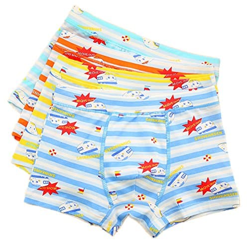 Boys Boxer Briefs Underwear, 4 Pack, Soft Cotton