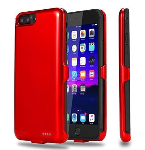 iPhone 8 Plus Battery Case, Tiitarn 4000mAh Ultra Slim Protective Charging Case Lightning Port Portable Charger Case 5.5" for Apple iPhone 8 Plus/7 Plus/6s Plus /6 Plus