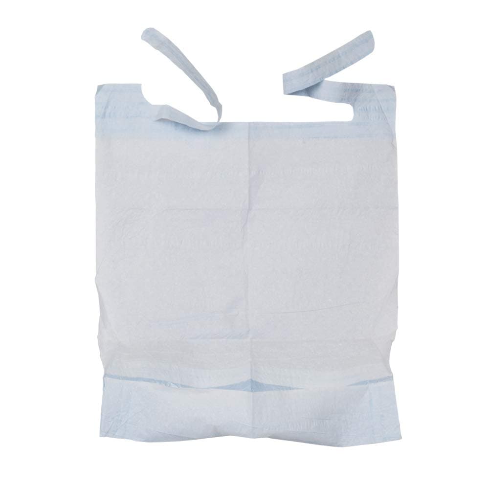 Adult Disposable Bibs - 125 Pack