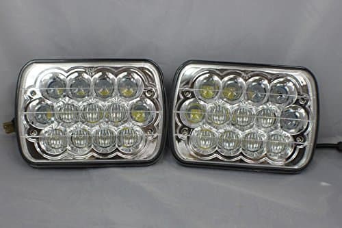 7x6" LED HID CREE LIGHT BULBS PROJECTOR CRYSTAL SEALED BEAM HEADLAMP HEADLIGHT