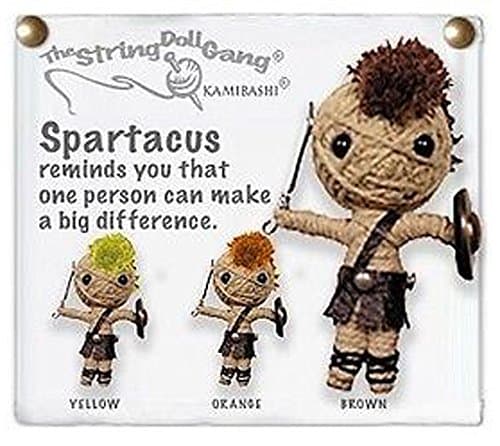 Spartacus Voodoo Baby String Doll Good Luck Charm