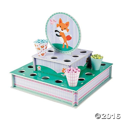 Lil8217; Fox Treat Stand with Cones