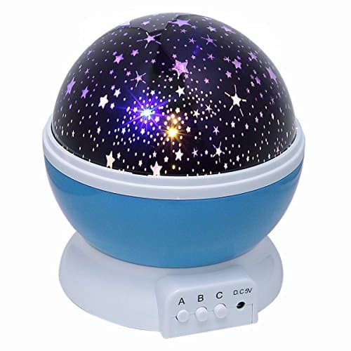 Pinron Star Moon Sky Projector Latest Night Light Projector LED Lighting Lamp Christmas Decor Romantic Room Love Bedroom for Kids Children