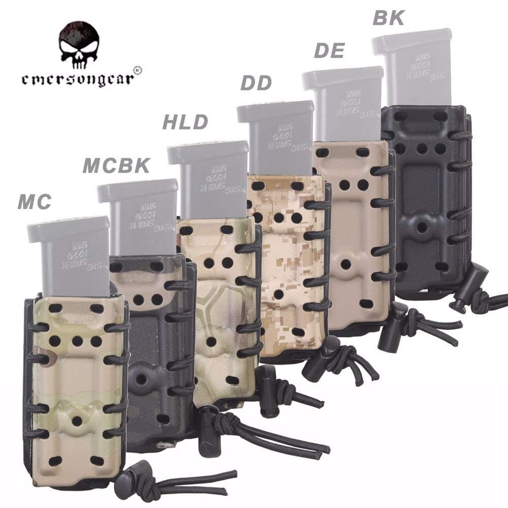 Best Quality - Pouches - Emerson G-Code Style 9mm Tactical Magazine Pouch Holster Fast mag Pistol Military Fast Mag Holster Quick Module EM6406 - by DINAX - 1 PCs