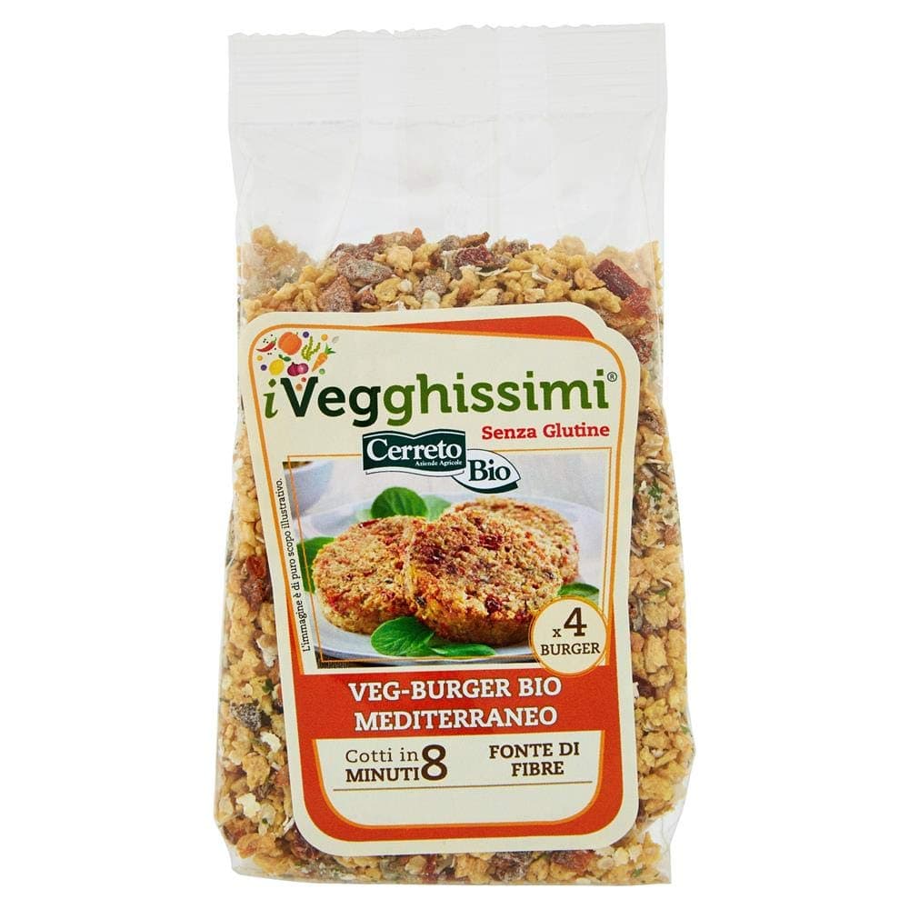 Organic Mediterranean Vegan Burger Mix