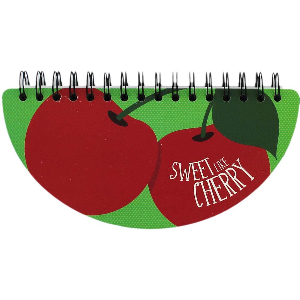 Scribblicious Cherry Scented Wiro Lined Notebook