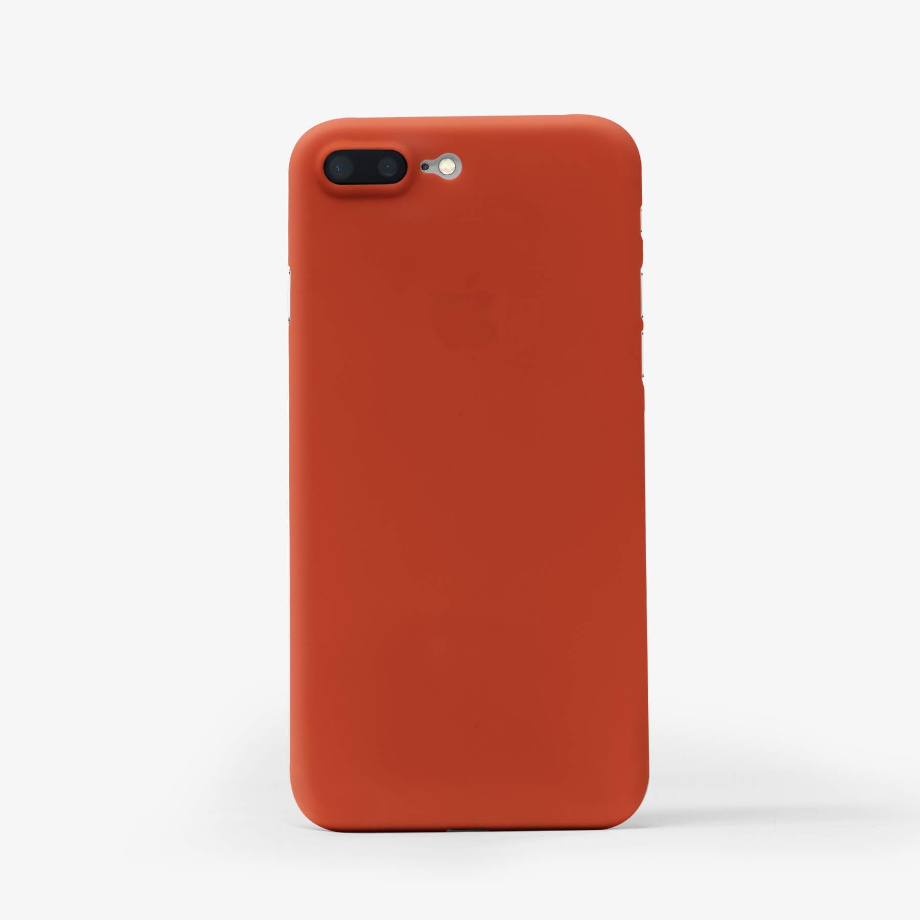 Casedodo Ultra Thin Matte Finish Back Case Cover for Apple iPhone 8 Plus (Tangerine Tango) 5.5"