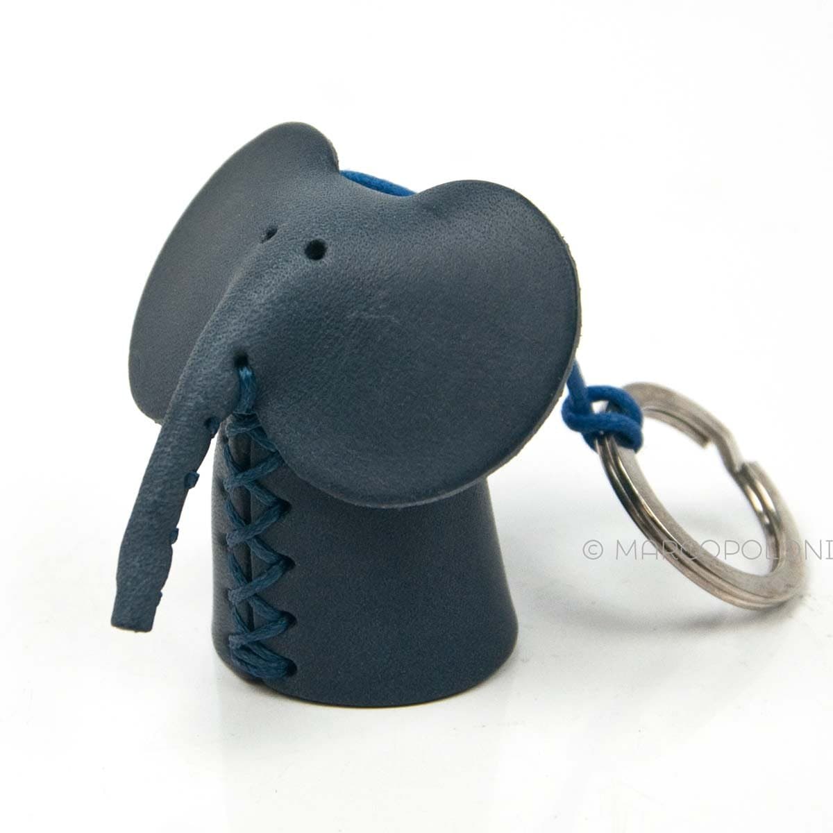 ELEFANTE - Elephant Italian Leather Key Chain