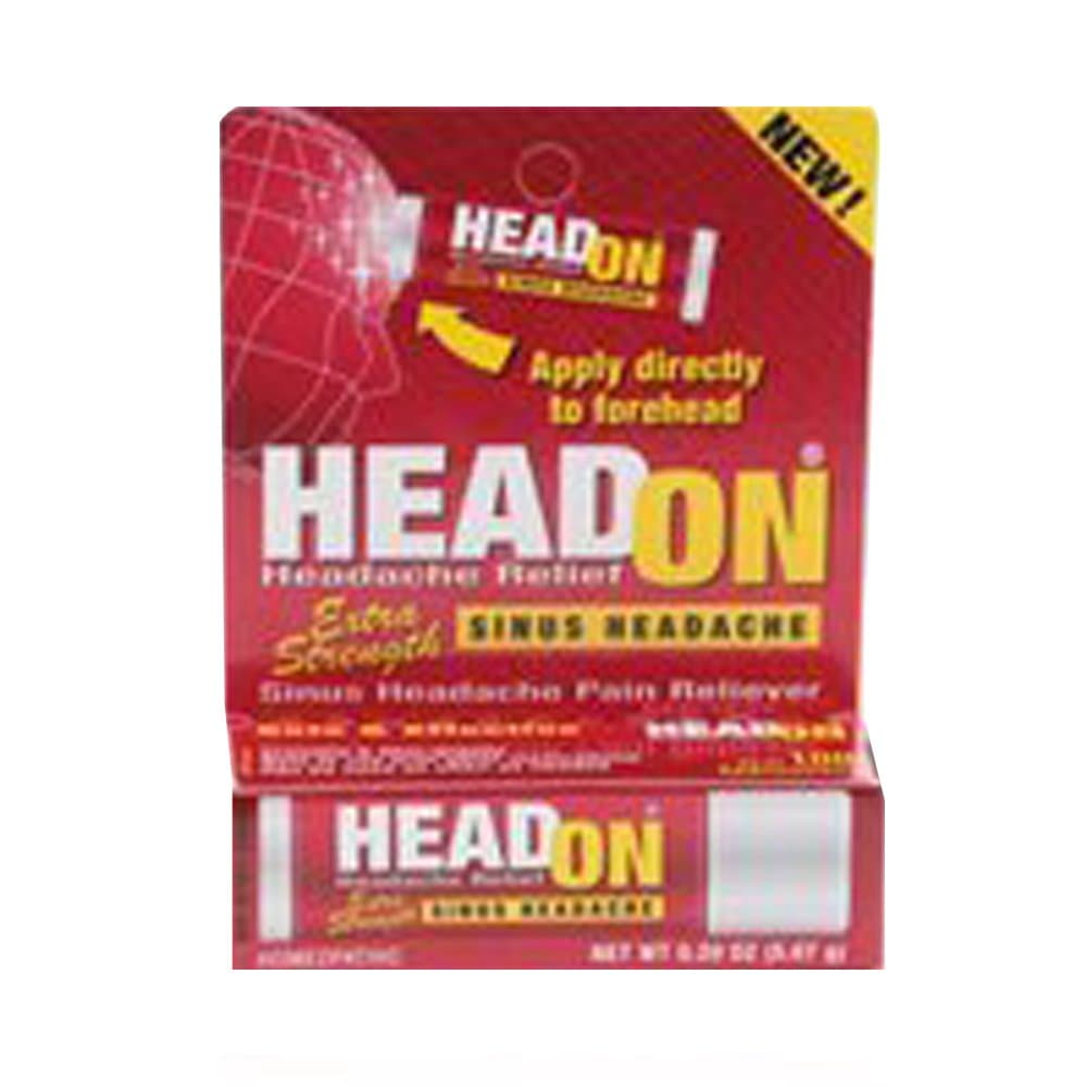 HeadOn - Apply Directly to Forehead Sinus Headache Relief .2 oz 5.67 g (Scratch & Dent Item))