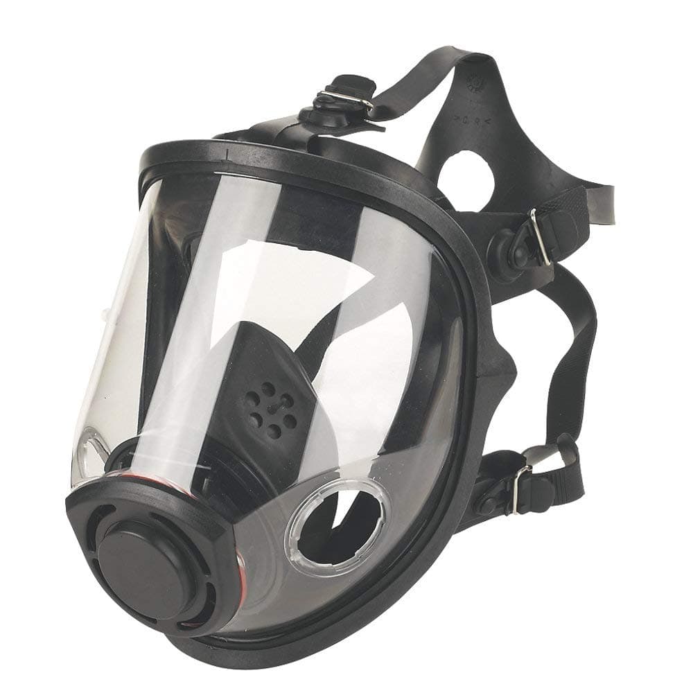 Force 10 Full Face Mask (MASK ONLY) for Asbestos and Severe Dust Contamination (Mask with P3 Dual Filters on Separate Listing). Size M.