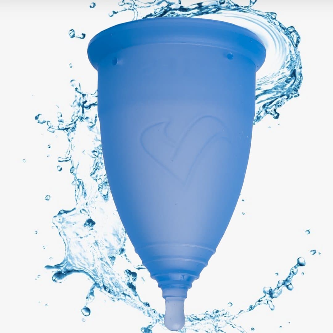 V CUPS Model 2 Royal Blue Menstrual Cup Made in The USA