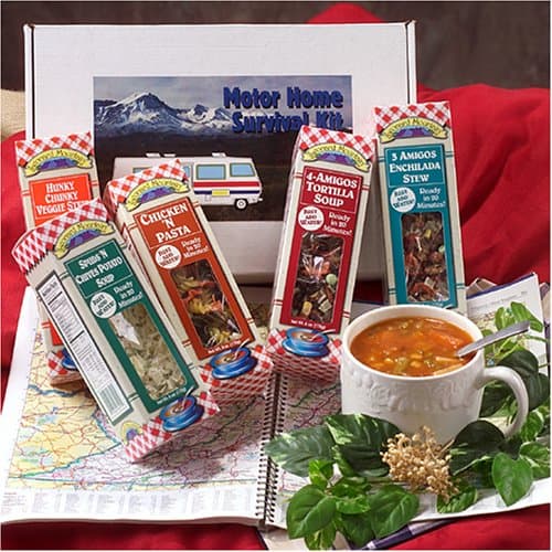 Motor Home Survival Kit 5 Soup Sampler Gift Set