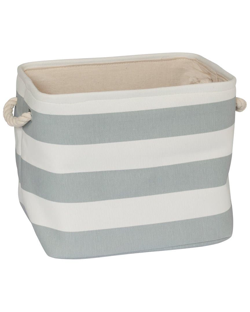 CreativeWare, Grey, Striped Tote, Set of 3