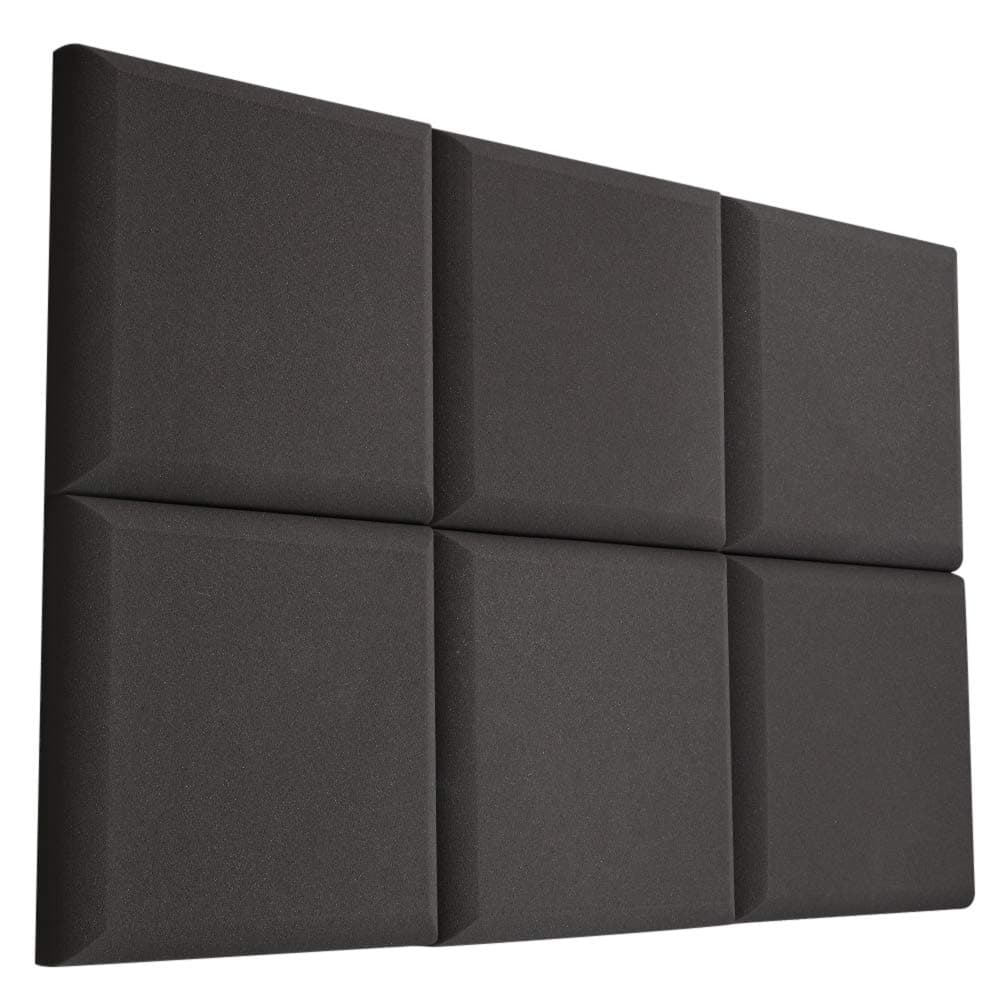 Vacoustic 6pcs / Pack - Acoustic Studio Foam Round C-Panel 2" X 12" X 12" Sound Absorber Soundproofing Wall Foam Acoustic Panels Noise Reduction Acoustic Treatmen Acoustic Control Sound Dampening
