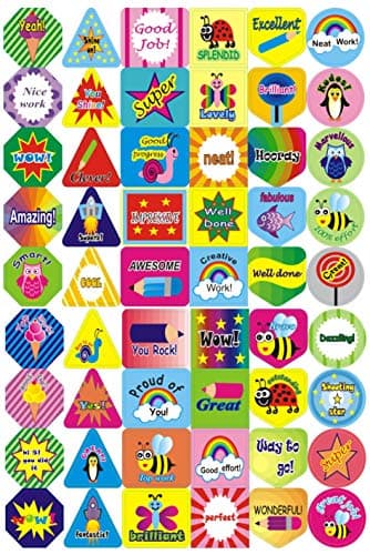 Shilp Creations Reward Stickers -25 Sheets