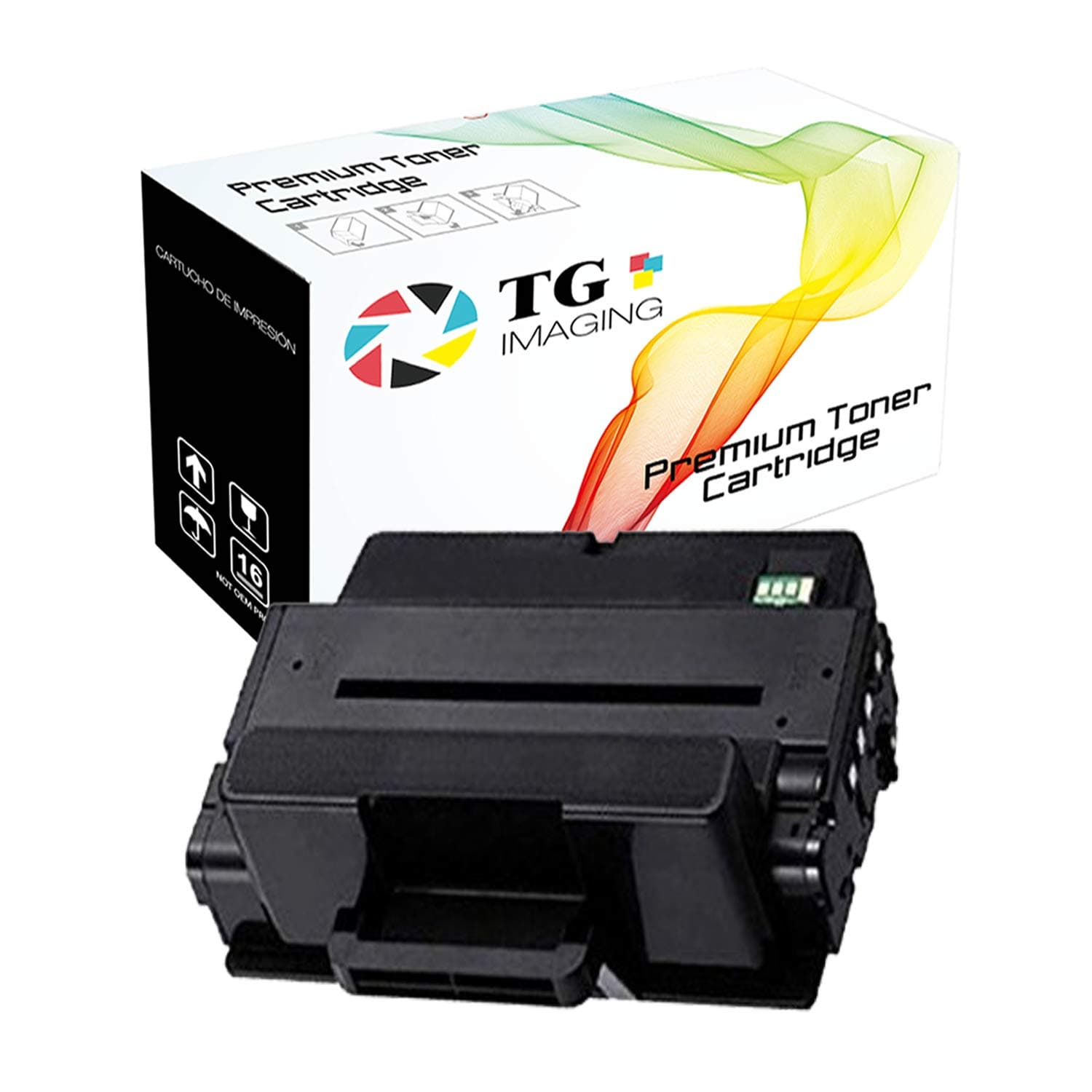 TG Imaging (Black, 1-Pack) Compatible 593-BBBJ B2375 Toner Cartridge B2375Black Replacement for Dell B2375dnf B2375dfw Printer