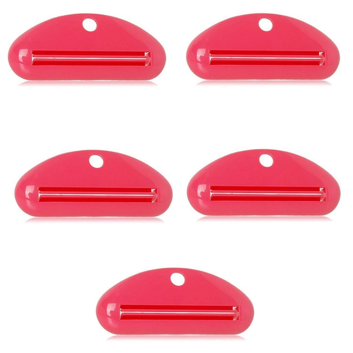 Simon Stelz ToothpasteSquee zer Dispenser- 5 Pack. Makes a Great Stocking Stuffer