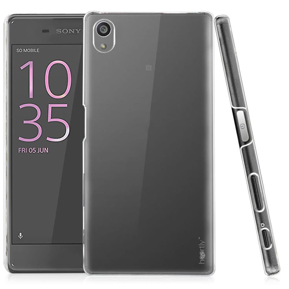Heartly Transparent Clear Crystal Hot Thin Hard Back Case Cover for Sony Xperia XA/Xperia XA Dual - Crystal View