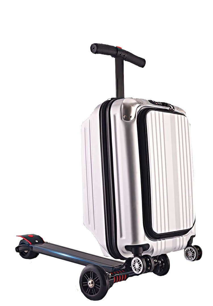21 Inch Unisex Multi-Functional Scooter Luggage with USB Charging Port