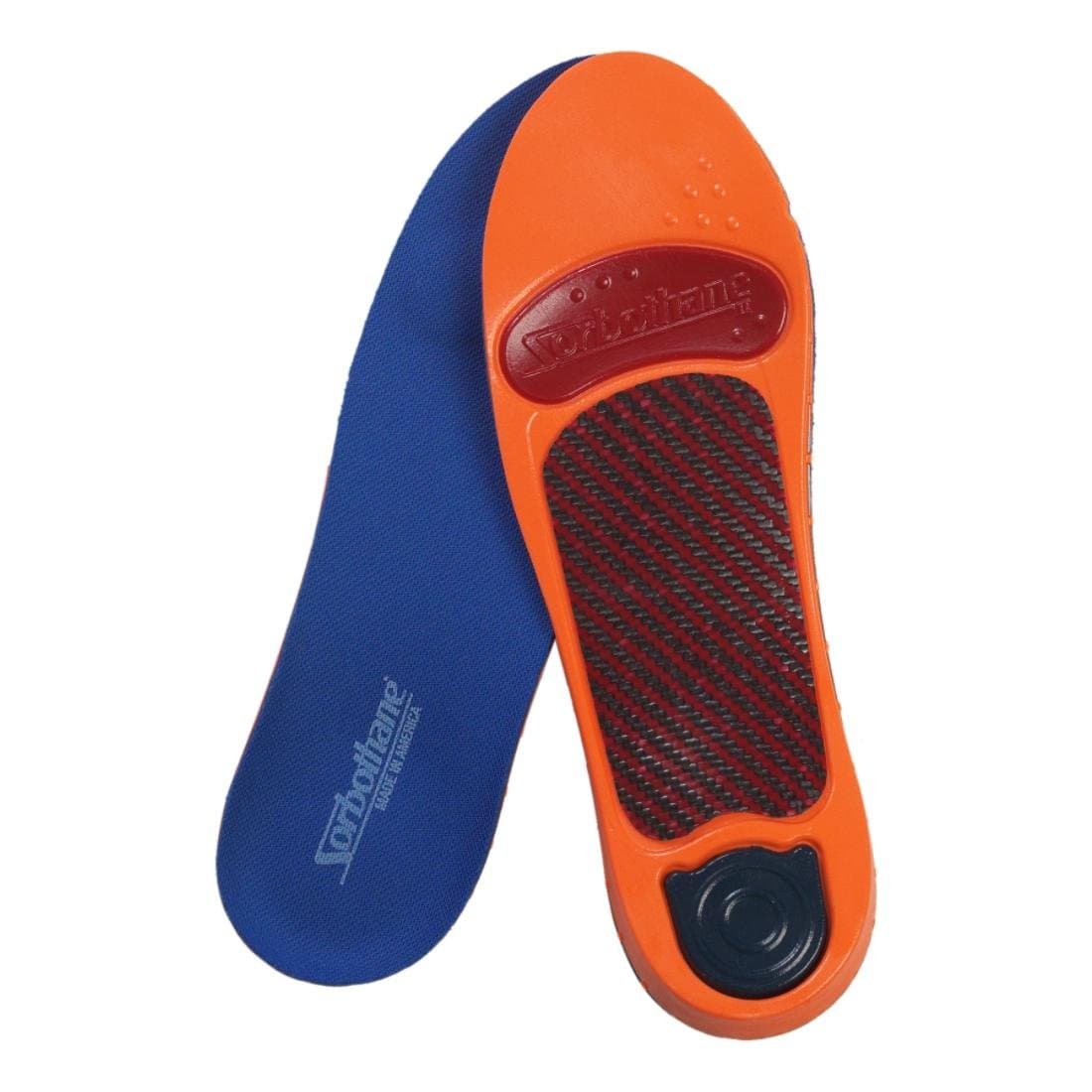 Sorbothane Ultra Graphite Medium Arch Insole W 13, M 11-12 (Metric 44-45) - F