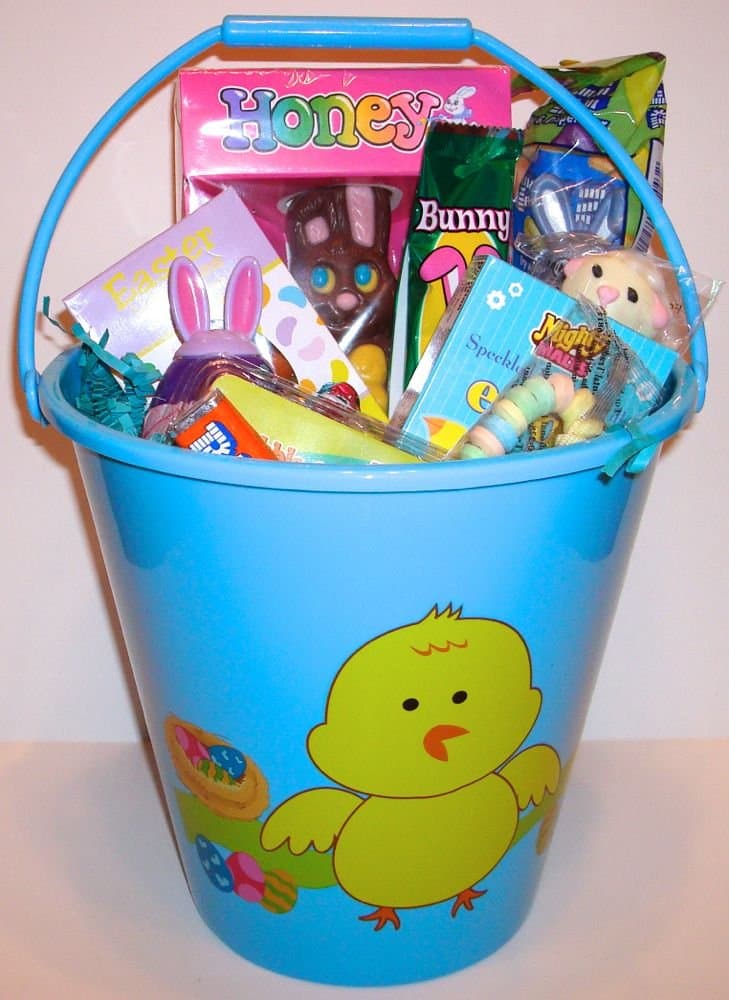Kids Easter Basket - Plastic Pail By O'Ryans Village