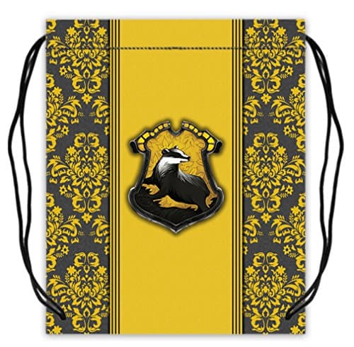 Harry Potter Theme Polyester Fabric Basketball Drawstring Bags Drawstring Tote