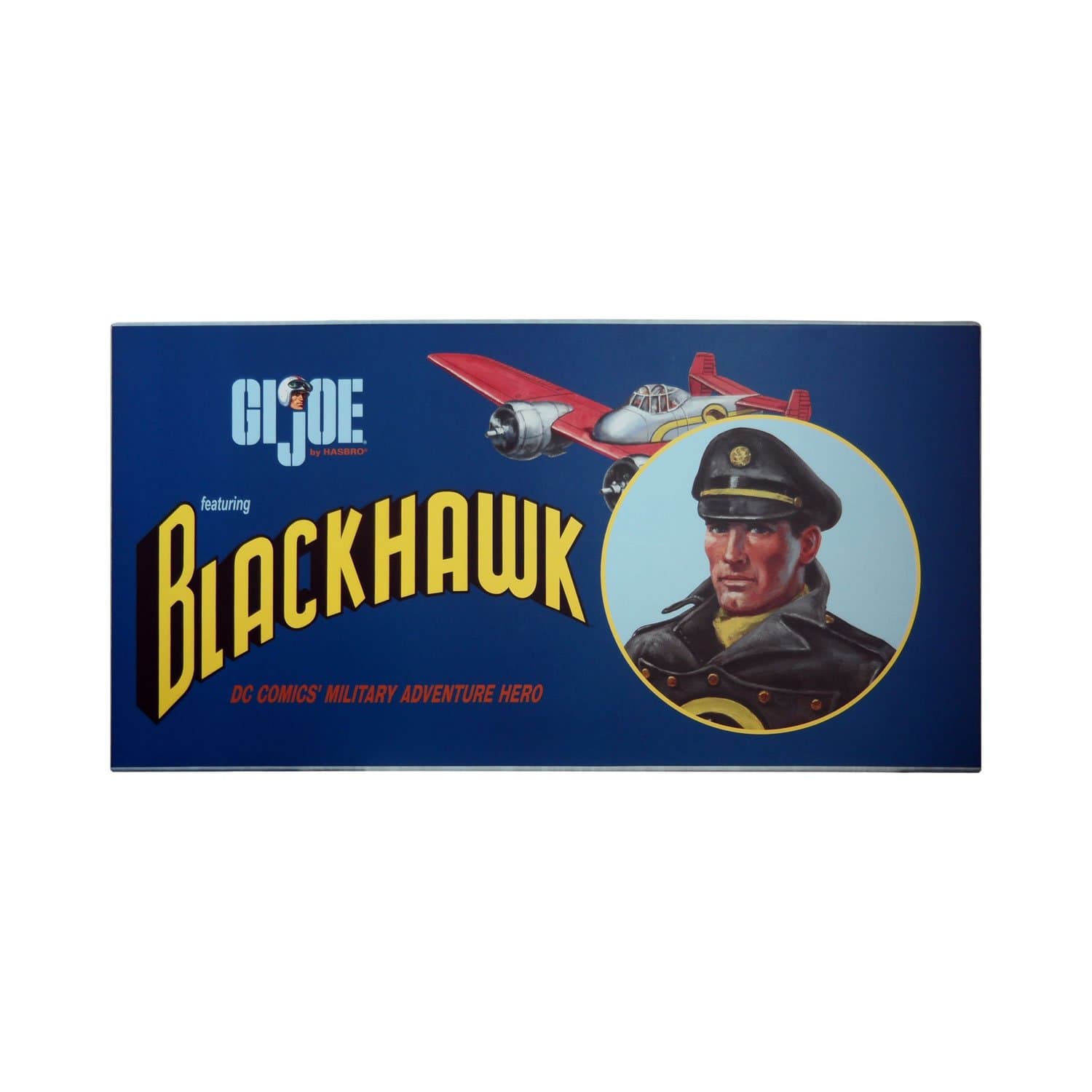 GI JOE BLACKHAWK FIGURE DELUXE BOX SET -RARE ONLY 2000 EVER MADE
