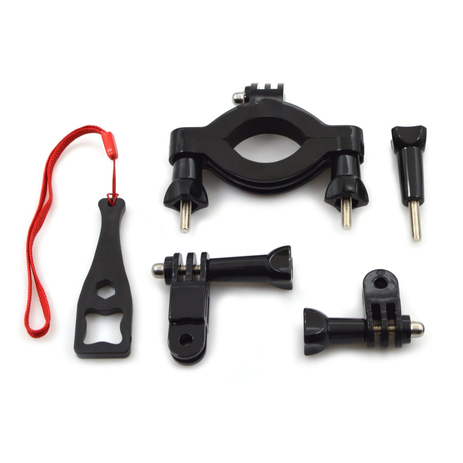 Hitechway GP66 Handlebar & Seat Post Mount for Seatpost Clamp Bike, Large Diameter Motorcycle Camera Bracket, Motorcycle Handlebar Mount for Gopro Hero Series,Sports Camera Xiaomi Xiaoyi SJCAM