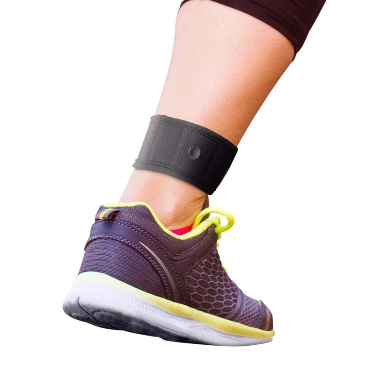 The Step Counter for use with Garmin & Fitbit Ankle Strap Ankle Band! Wear with Fitbit Flex 1/2, Fitbit One, Fitbit Alta/HR, Fitbit Charge HR 2, or Garmin Vivofit 1/2/3/JR.