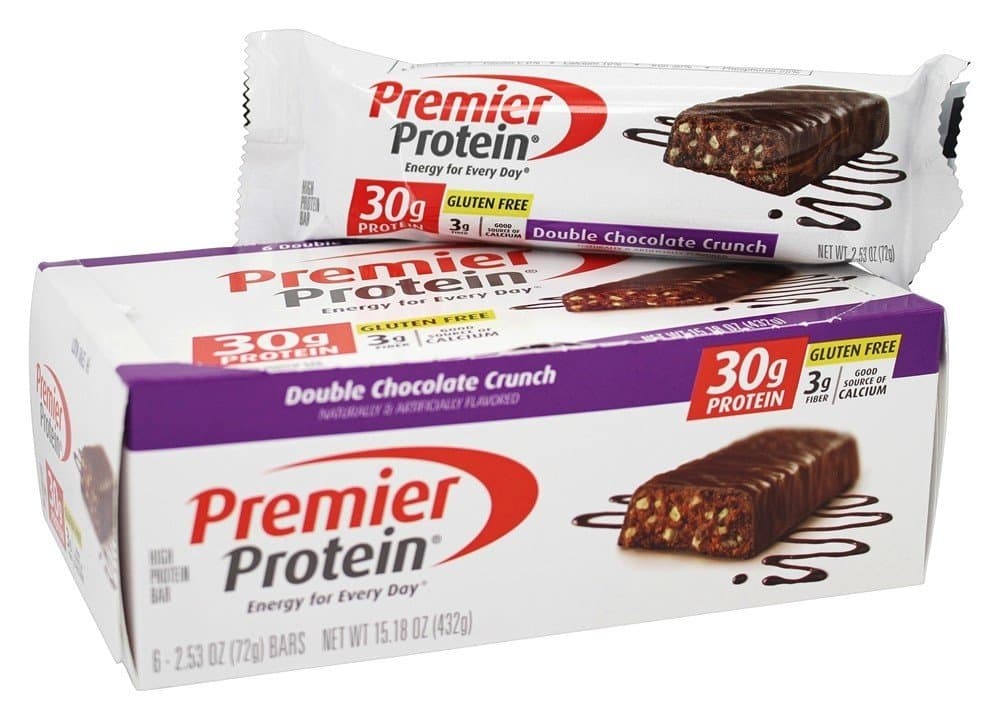 Premier Protein Bar Double Chocolate Crunch 6 bars