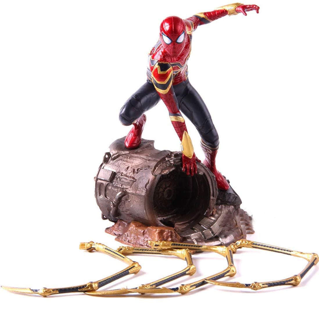 Iron Studios Marvel Avengers Iron Spiderman 1/10 Scale PVC Statue Figure Spider Man Action Figure Collectible Model Toy Collectible toy