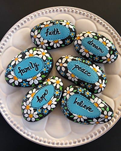 Affirmation and Encouragement Painted Rocks