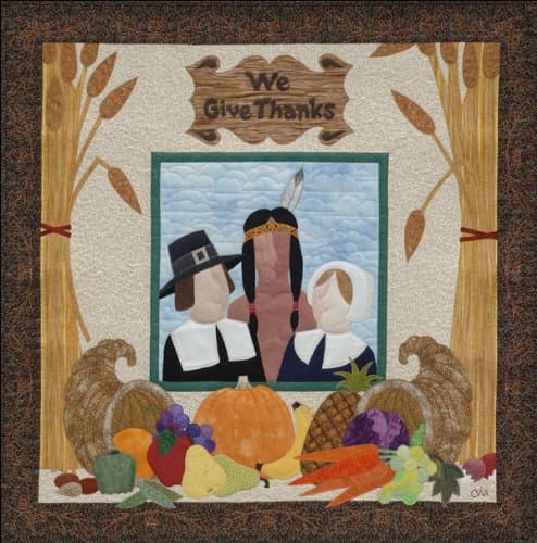 We Give Thanks Quilt Pattern By Charlotte Warr Andersen