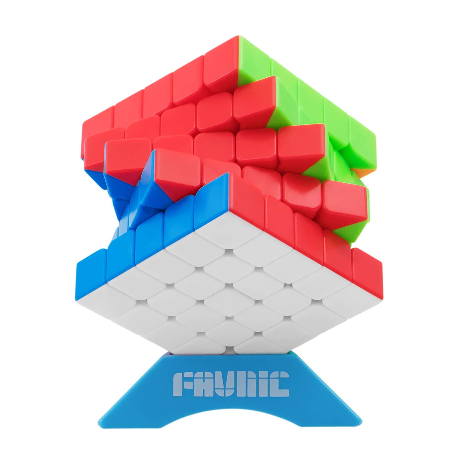FAVNIC Magic Cube Turning Smooth Magic Cube Puzzles for Kids , Twist Brain Teasers IQ Toys (Magic Cube 5x5)