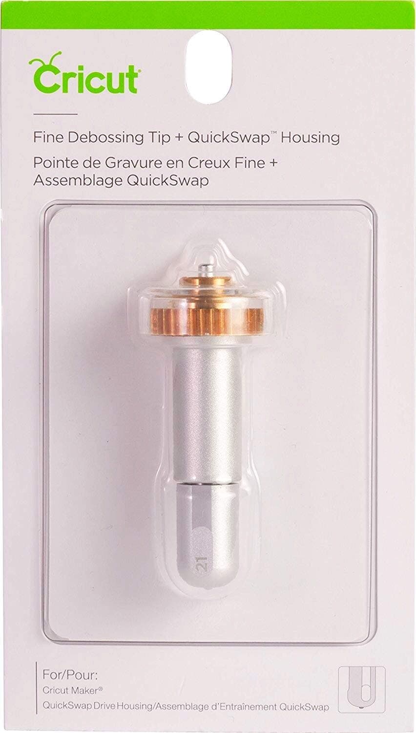 Tip Housing QuickSwap Fine Debossing, Silver for cricut.