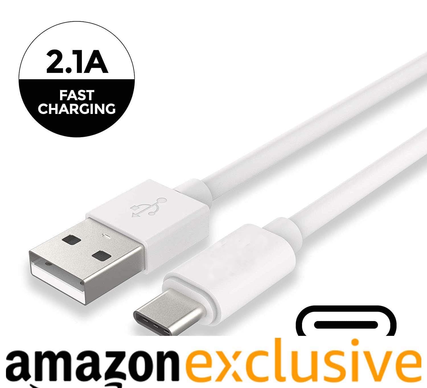 Data & Charging Cable for Blackview BV7000 Pro/Blackview BV7000Pro / Blackview BV 7000 Pro/Blackview BV7000 Pro ype C USB Data Transfer Cable | Quick Fast Charging Cable- White