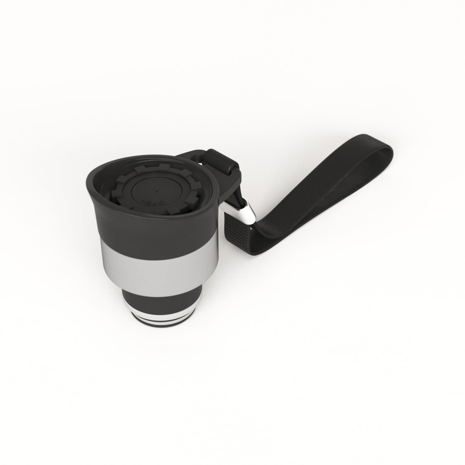 Greens Steel Push Button Lid – Replacement Push Lid – Easy Open One Touch Cap - Water Bottle Accessories (12 oz & 17 oz)