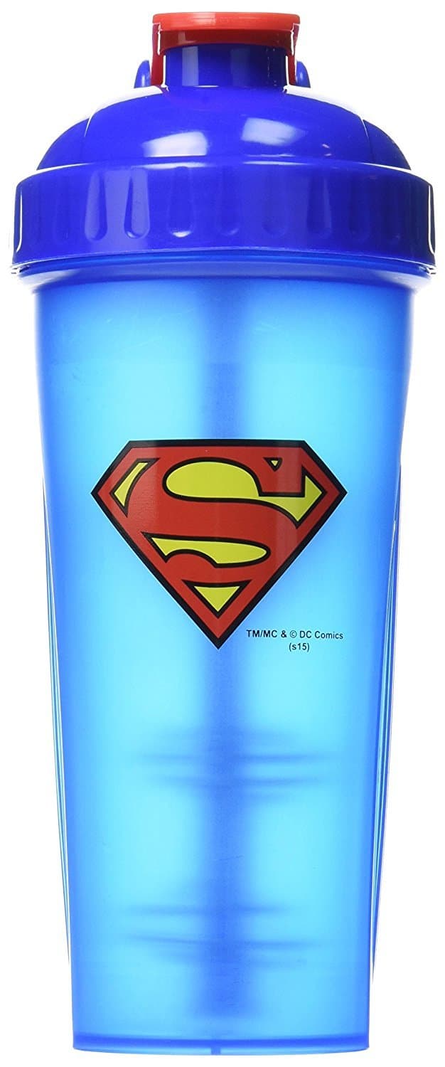 Performa Shakers Dc Comic Hero Series Shaker, 800 ml, Superman Blue