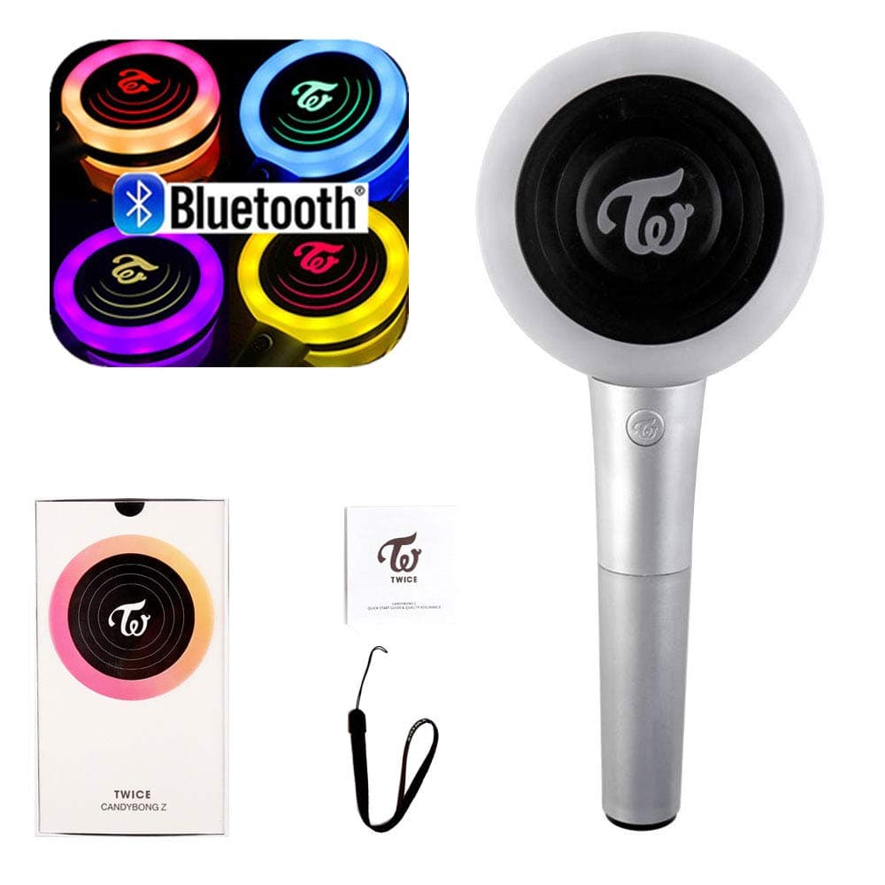 Twice Light Stick Version 2 Candy Bong Girls Torch, Kpop Concert Light Stick/Cheering Light (Bluetooth)