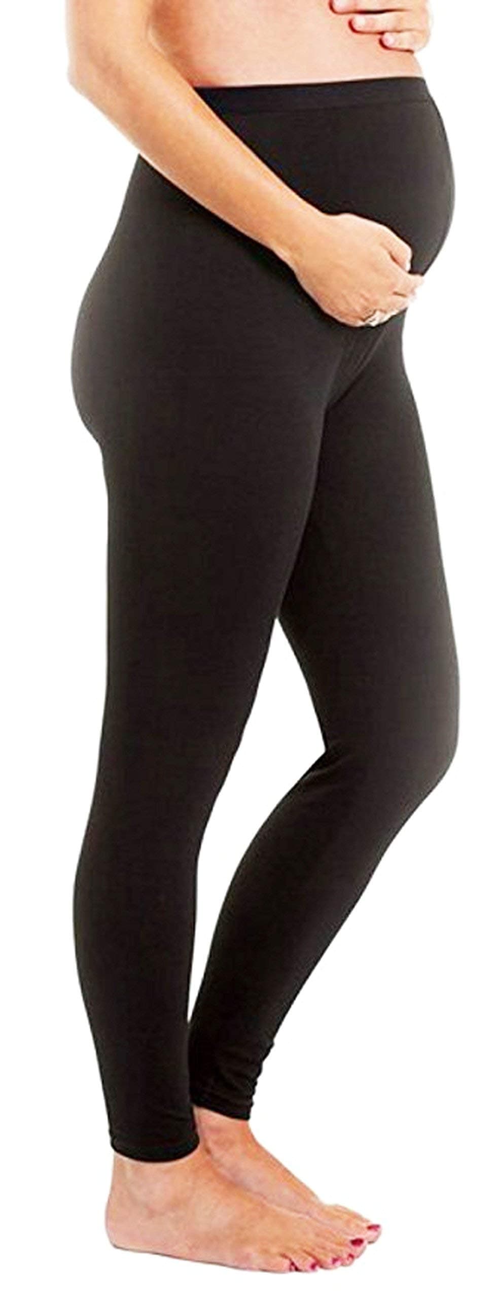 Maternity Leggings Seamless Solid Color Nursing Clothes Tights
