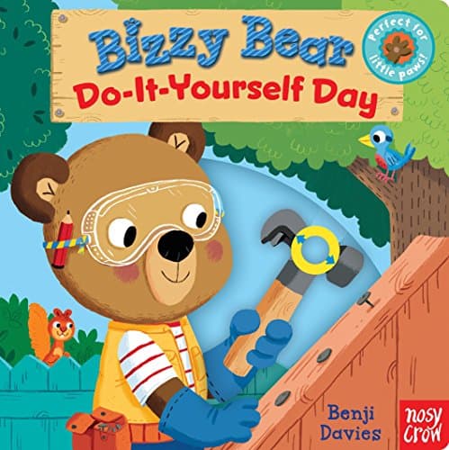 Bizzy Bear: Do-It-Yourself Day: (Interactive DIY Board Book for Toddlers - With Sturdy Tabs and Slides to Push and Pull)