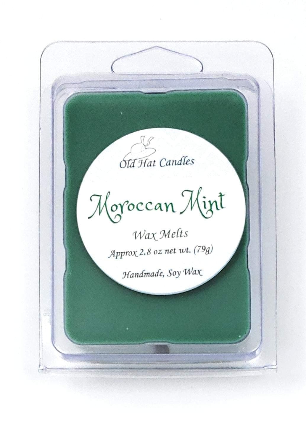 Moroccan Mint Scented Soy Wax Melts. 1 Pack (6 Cubes) | Discontinued