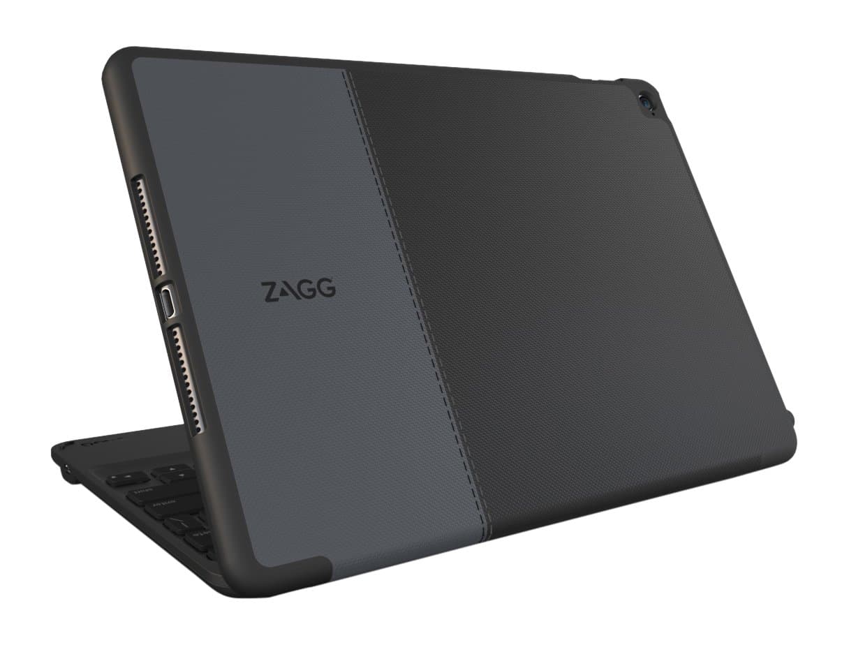 ZAGG Folio Case, Hinged with Bluetooth Keyboard for iPad mini 4 - Black