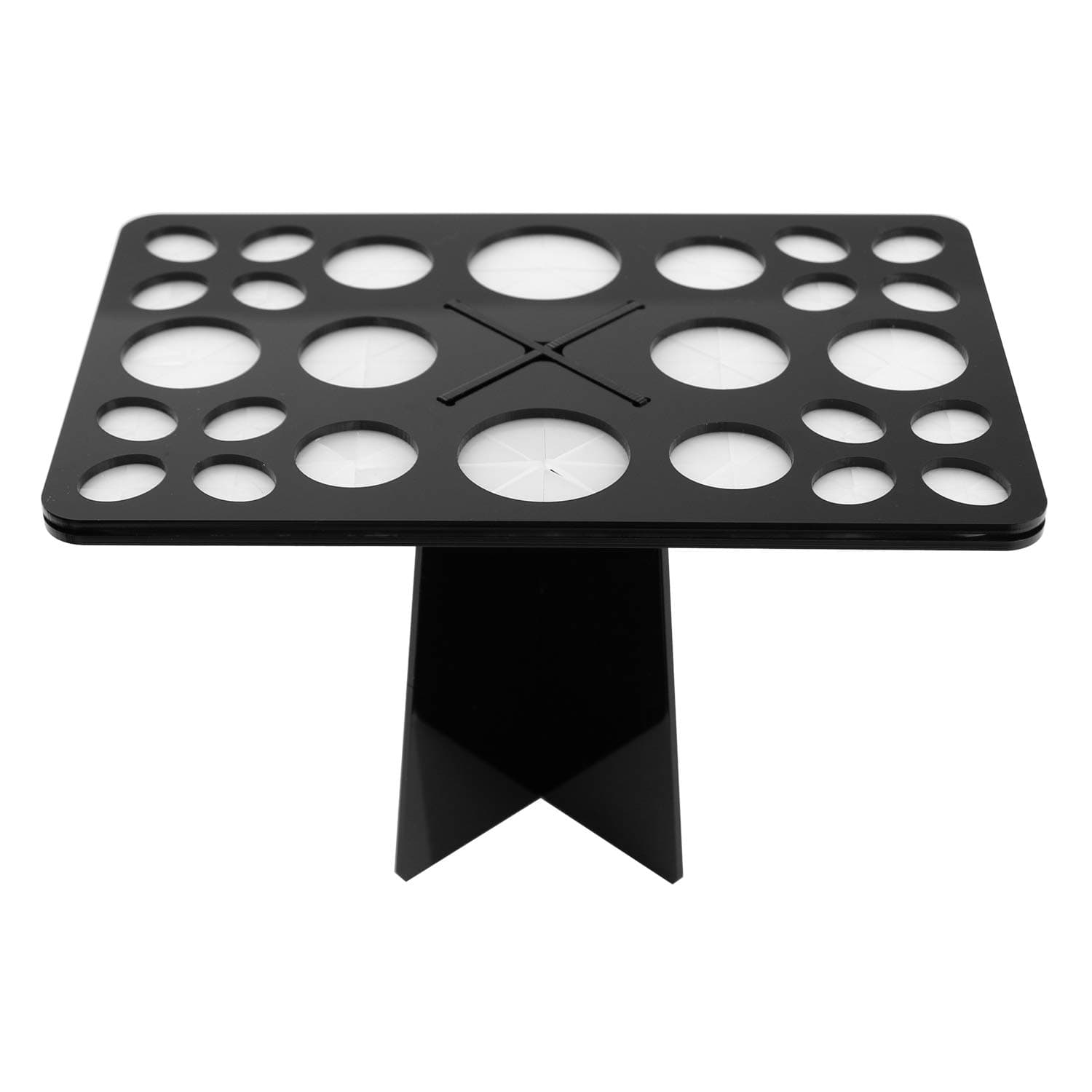 Docolor 26 Mix Size Makeup Brush Holder Tree Tower Air Drying Organizer Folding Cosmetic Shelf Tool