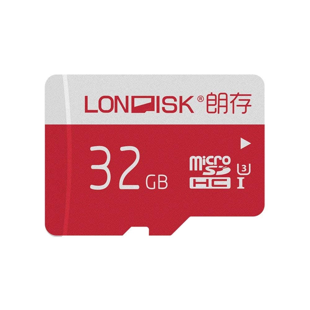 LONDISK Micro SD Card 32GB U3 Class10 SDHC Card with SD Adpater for Mobile Phone/Camera(U3 32GB)